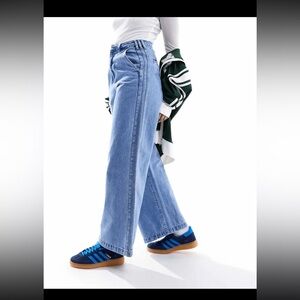adidas Originals x Ksenia Schnaider three stripe jeans 100% cotton size 29